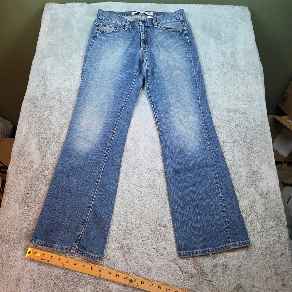 Gap Jeans Low Rise Bootcut Womens Sz 8 Reg Stretch Denim Medium Wash Blue